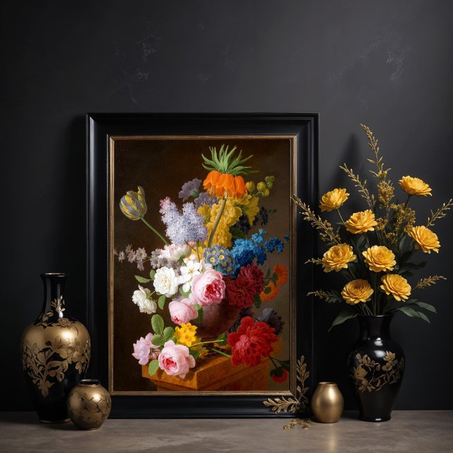 Opulent blomsterliv. poster (Skapare uppladdad)