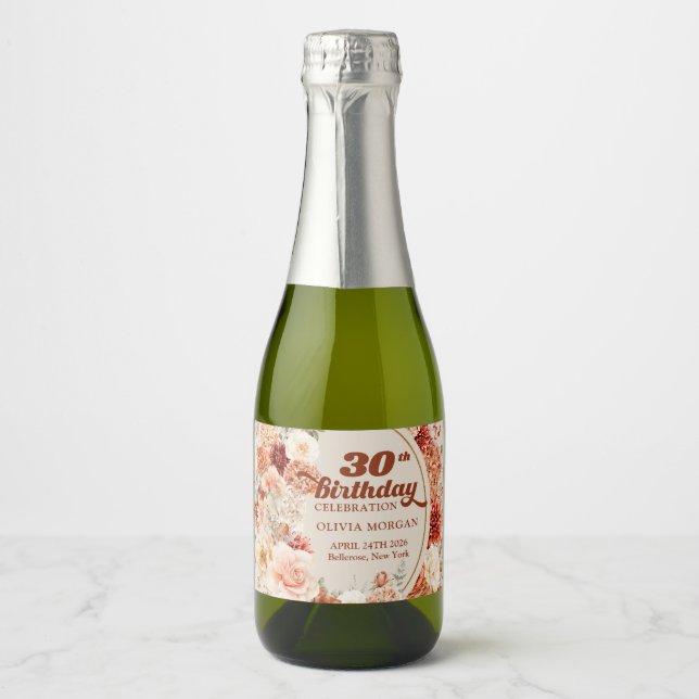 Opulent  burgundi av höstterakotta (Framsida)