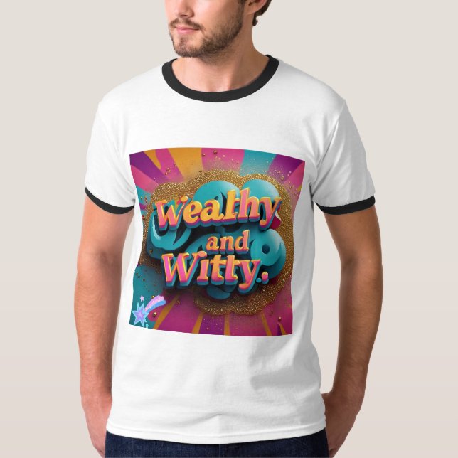 "Opulent Charm" T Shirt (Framsida)