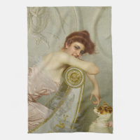 Opulent Dam leker med sin marionett Hund