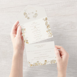 Opulent Gilded Garden Wedding