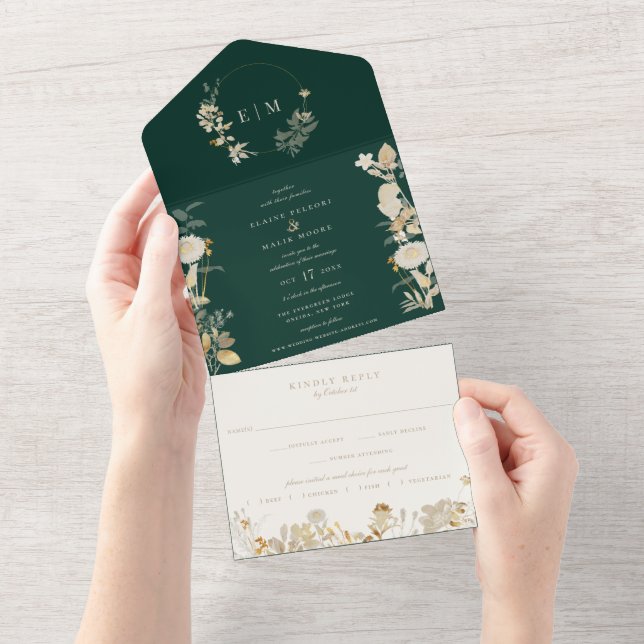 Opulent Gilded Garden Wedding (Avrivbar del)