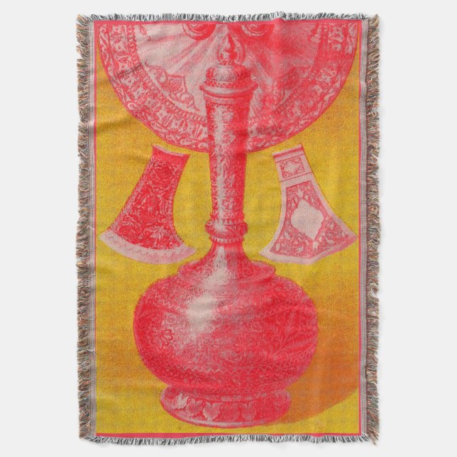 opulent medelstor viktoriansk utskrift och... mysfilt (Framsidan Vertikal)