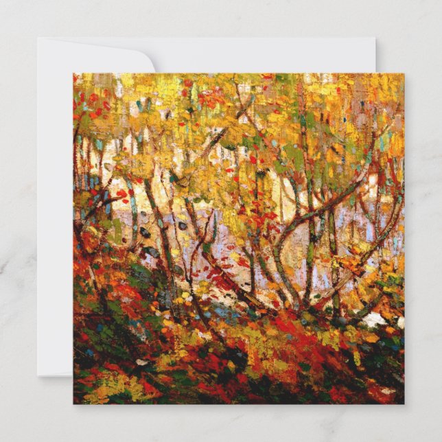 Opulent Oktober, berömd bra art-målning. (Framsida)