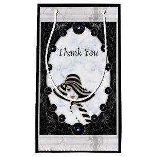 Opulent Vita och svarta Marble Spheres