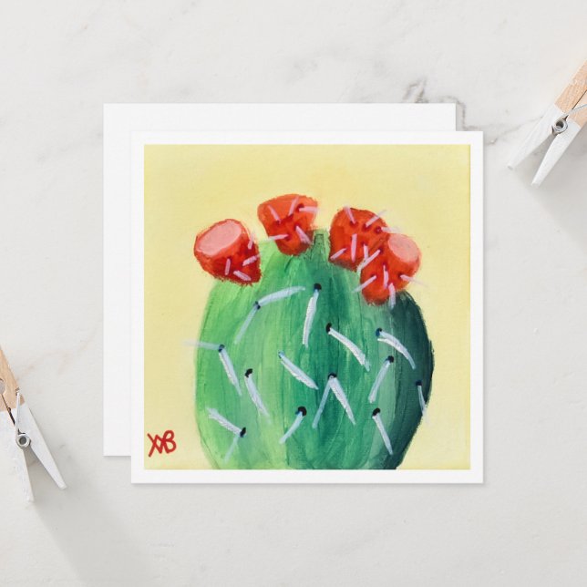 Opuntiakaktus (Fram/Back In Situ)