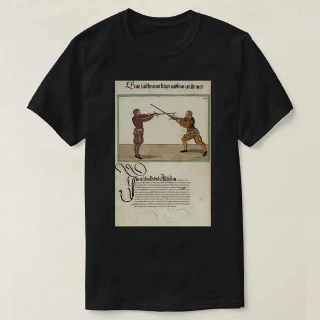 Opus Amplissimum de Arte Athletica av Paulus Hecto T Shirt (Design framsida)