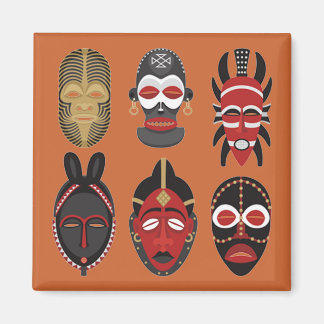 OPUS CHANGEABLE African Masks Magnet
