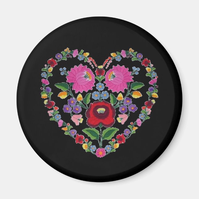 OPUS CHANGEABLE Hungary Heart Magnet (Framsidan)