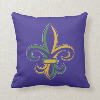 OPUS Mardi Gras Fleur De Lis Kudde