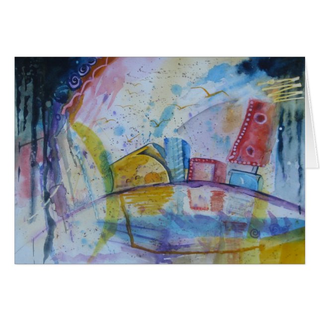 Opus No.9 Hälsningskort (Framsidan Horizontal)