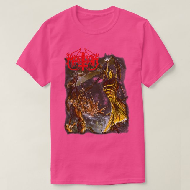 Opus Nocturne by Marduk Old School Swedish Black M T Shirt (Design framsida)