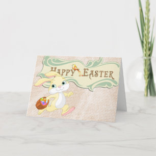 Opus Posh Lycklig Bunny Påsk Helgkort