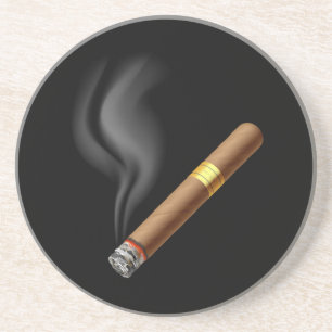 OPUS som pyrar cigarren Underlägg