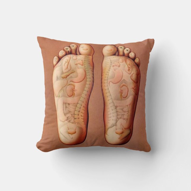 OPUSfoten sular Reflexologymassage Kudde (Framsida)