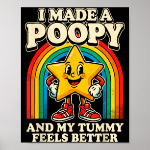 opy Magkänsla Bättre Rolig Stjärna Konst Poster