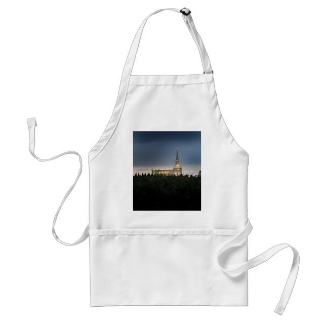 Oquirrh Mountain LDS Utah tempel Förkläde (Framsidan)