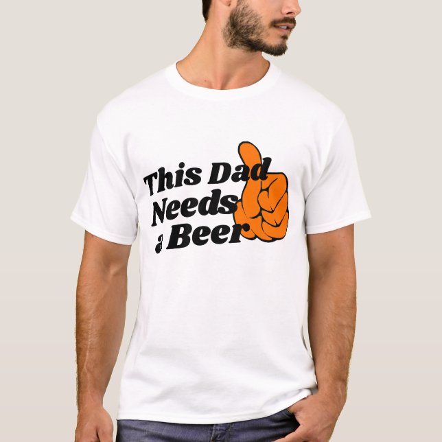 Ör Älskare Pappa T-Shirt, Lusnyare Pappa behöver ö T Shirt (Framsida)