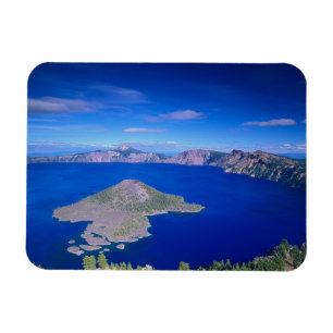 OR, Crater Lake NP, Wizard Island och krater Magnet