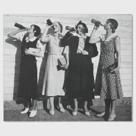 Ör Drinkers Vintage 1930's Photograph Presentpapper