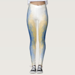 Or & eau leggings