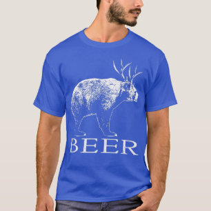 Ör Funny Kor Bear Plus-Hjortar är lika med Beer Dr T Shirt