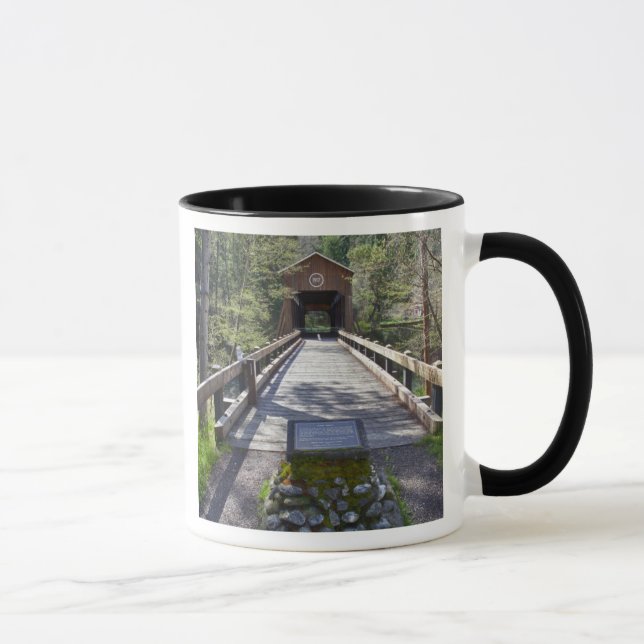 OR, Jackson County, McKee Covered Bridge Mugg (Höger)