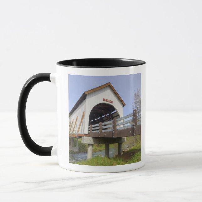 OR, Jackson County, McKee Covered Bridge Mugg (Vänster)