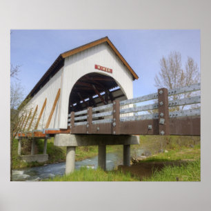 OR, Jackson County, McKee Covered Bridge Poster