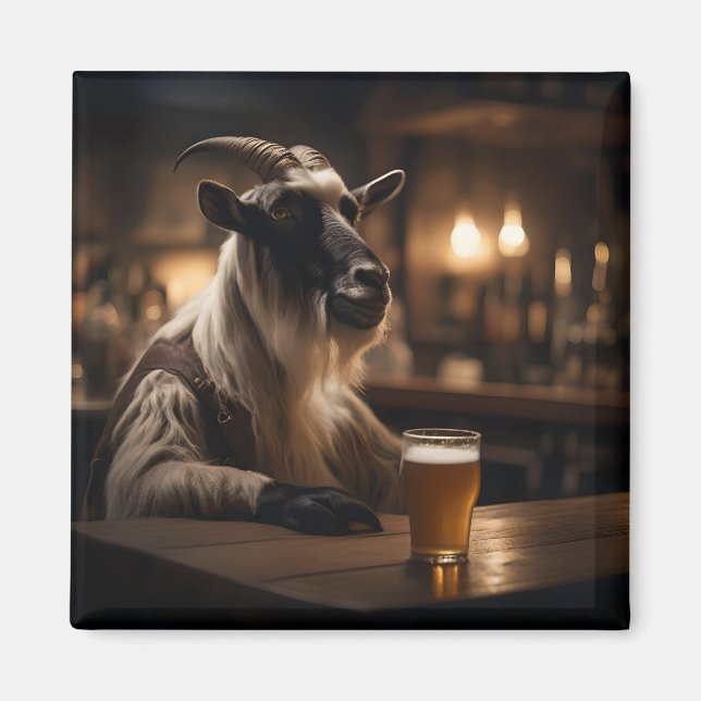 Ör Oklocka Goat Magnet (Framsidan)
