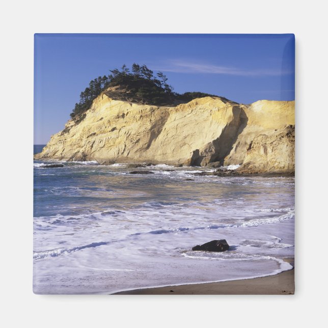 OR, Oregon Coast, Cape Kiwanda SP, Cape 2 Magnet (Framsidan)