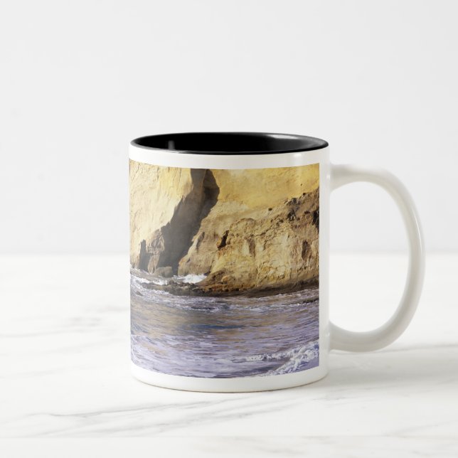 OR, Oregon Coast, Cape Kiwanda SP, Cape 2 Två-Tonad Mugg (Höger)