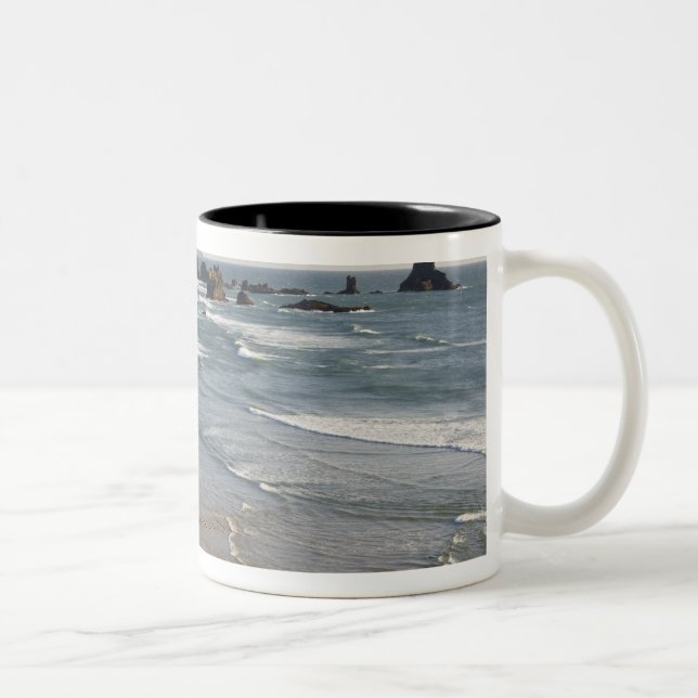 OR, Oregon Coast, Ecola State Park, Indian Två-Tonad Mugg (Höger)