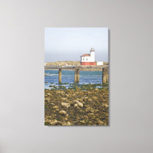 OR, Oregon-kusten, Bandon, Coquille River 2 Canvastryck