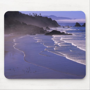 OR, Oregon-kusten, Ecola SP, Indian Beach med Musmatta