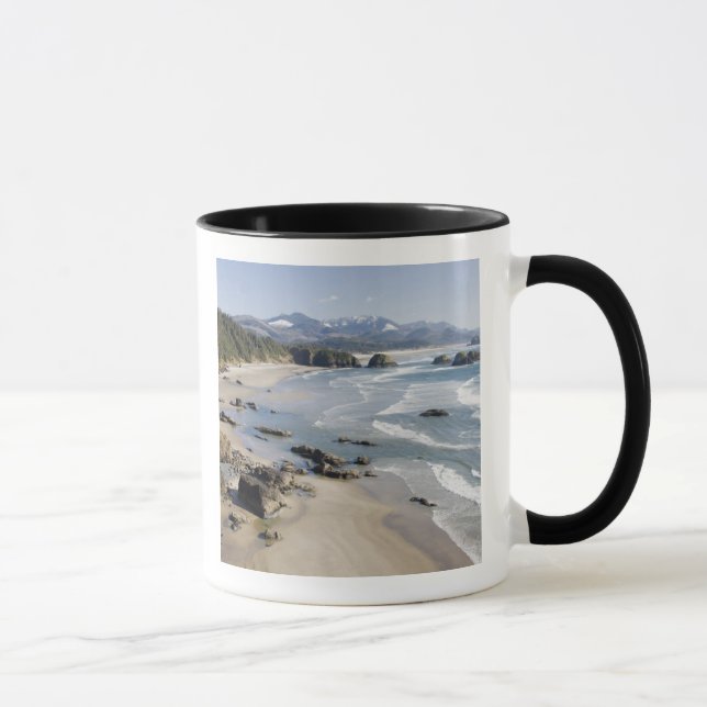 OR, Oregon-kusten, Ecola State Park, Crescent 2 Mugg (Höger)