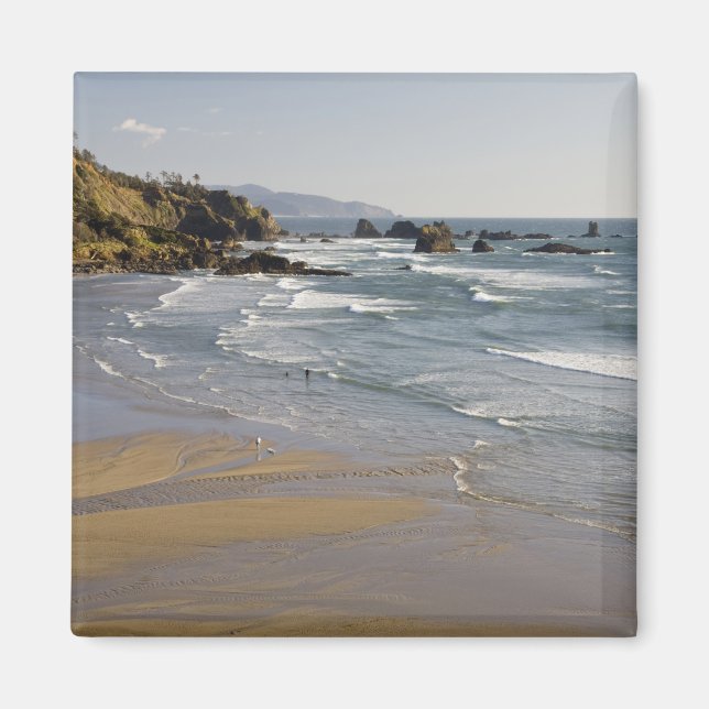 OR, Oregon-kusten, Ecola State Park, Indian Magnet (Framsidan)