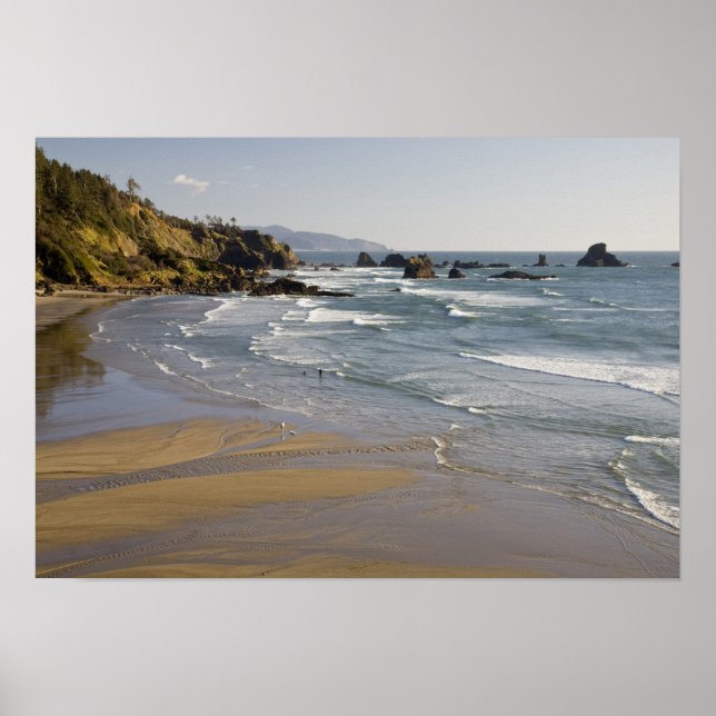 OR, Oregon Kusten, Ecola State Park, Indian Poster (Framsidan)