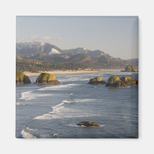OR, Oregon-kusten, Ecola State Park, utsikt över 2 Magnet