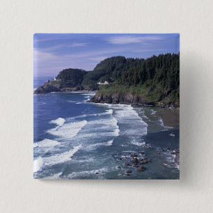 OR, Oregon-kusten, Heceta Head Lighthouse, på Knapp