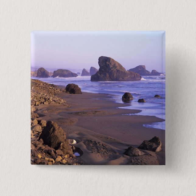 OR, Oregon-kusten, Myers Creek, klippformationer Knapp (Framsida)
