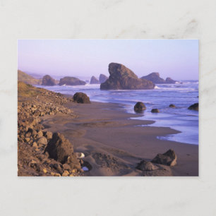 OR, Oregon-kusten, Myers Creek, klippformationer Vykort