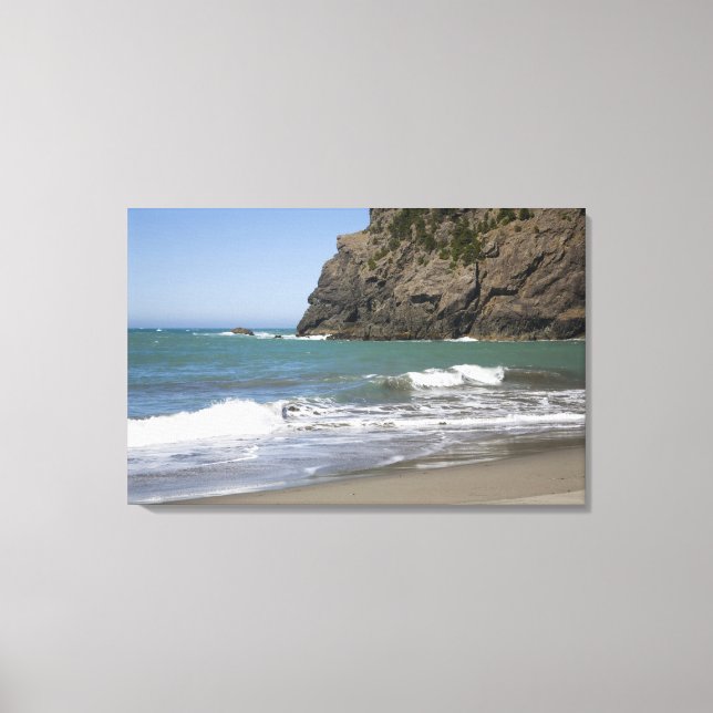 OR, Oregon-kusten, Whaleshead Beach, Söder Canvastryck (Framsida)