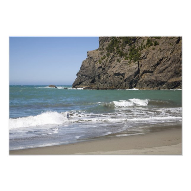 OR, Oregon-kusten, Whaleshead Beach, Söder Fototryck (Framsidan)