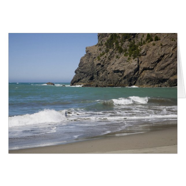 OR, Oregon-kusten, Whaleshead Beach, Söder Hälsningskort (Framsidan Horizontal)