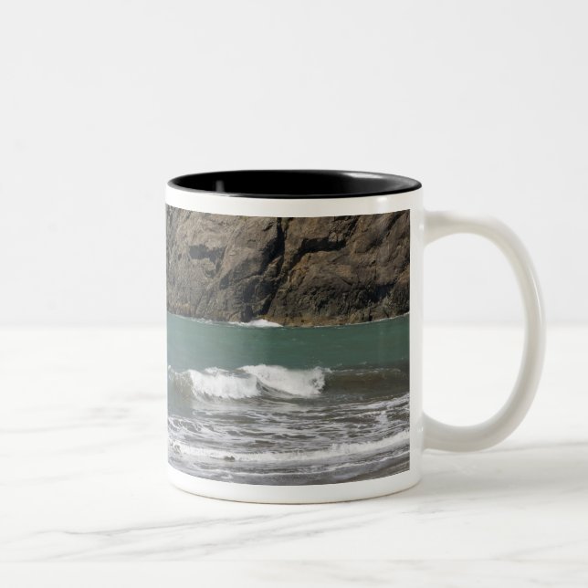 OR, Oregon-kusten, Whaleshead Beach, Söder Två-Tonad Mugg (Höger)