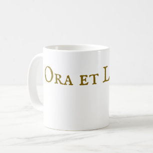 Ora et Labora Kaffe Mugg