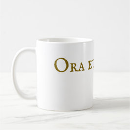 Ora et Labora Kaffe Mugg
