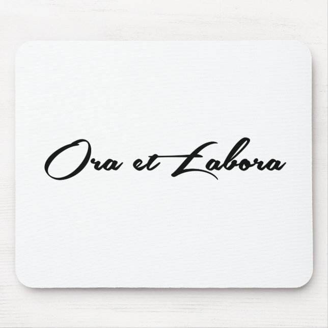 Ora et Labora Musmatta (Framsidan)