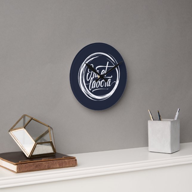 Ora et labora rund klocka (Kontor)